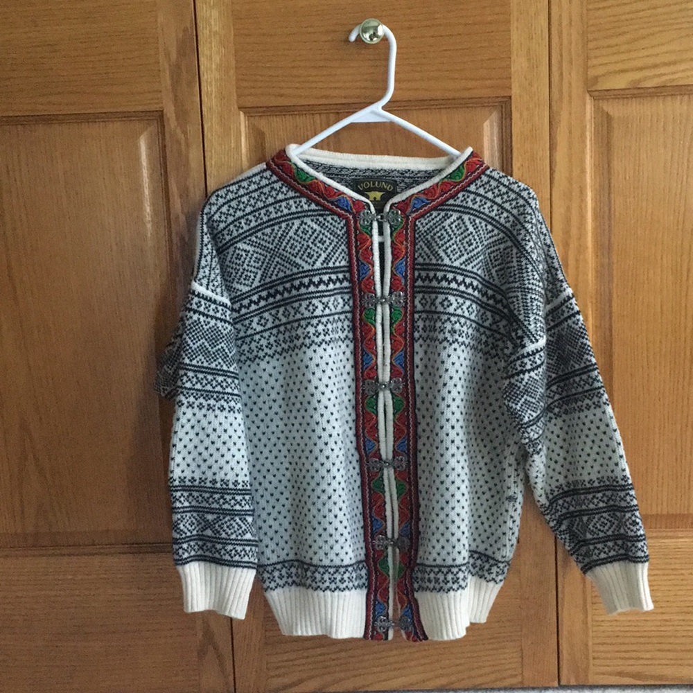 M VOLUND NORWEGIAN LAMBSWOOL SWEATER
